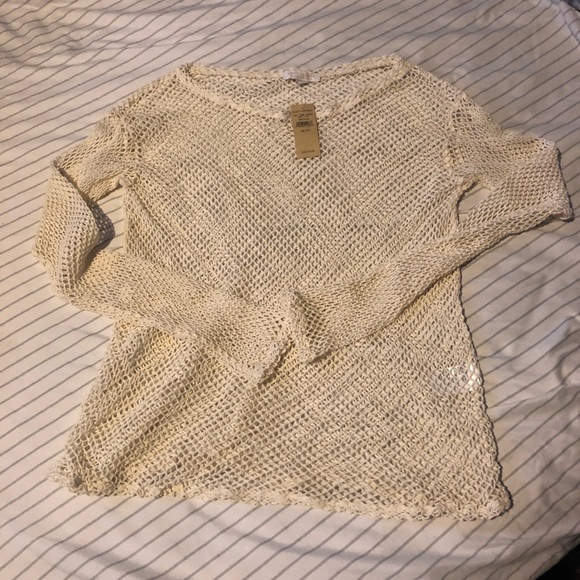 American Eagle Outfitters Sweaters - AEO fishnet sweater